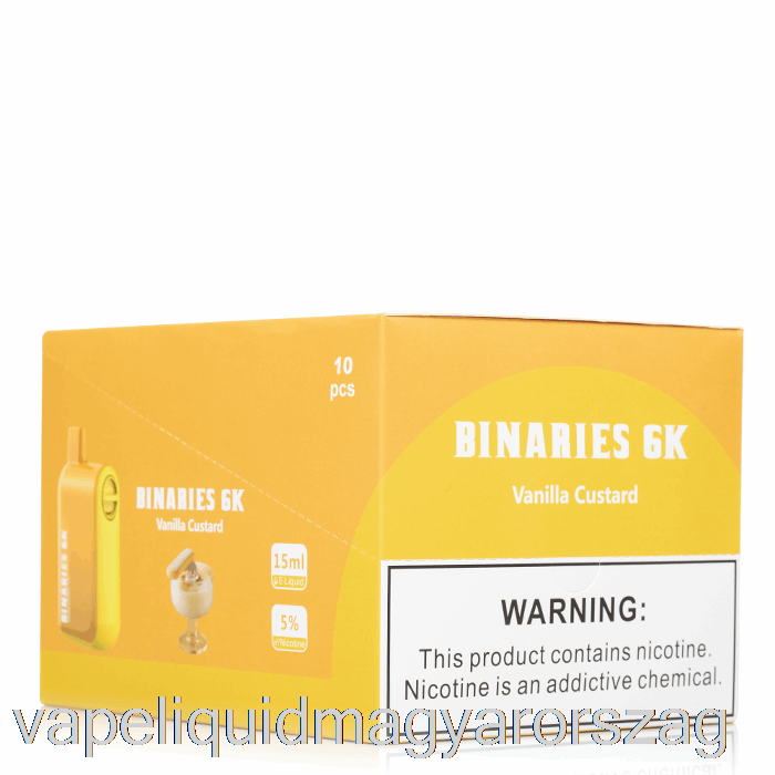 [10 Csomagos] Horizon Binárisok 6k 6000 Eldobható Vape E Cigi